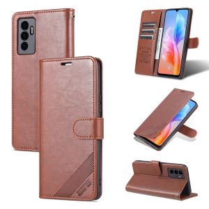 เคสสำหรับ Vivo V29 V27 V27E V27โปร V23 V20 SE V20 Pro คุณภาพสูงแม่เหล็กกระเป๋าสตางค์หนังช่องเสียบบัตรเคสแบบพับปิดได้ย้อนยุค