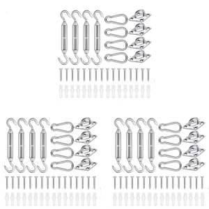 Không gỉ dù để che nắng buồm phần cứng mái hiên file đính kèm dù để che nắng buồm phần cứng Bộ dụng cụ dù để che nắng buồm sửa chữa Bộ phụ kiện