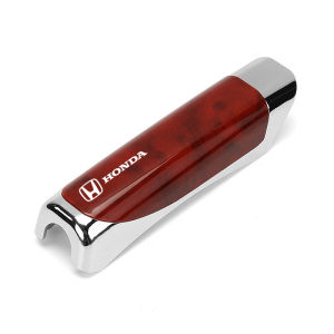 Car Parking Brake Anti-Skid Protection Sleeve Car Interior Handbrake Decorative Accessories Self Adhesive Car Handbrake Sleeve for Honda City gn2 mk6 Civic fc fd Accord Jazz BRV HRV CRV Odyssey FIT