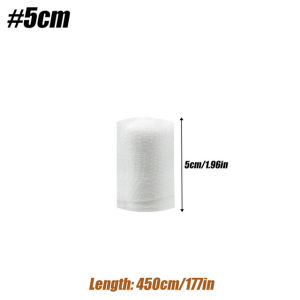 VTTO ผ้าโปร่งดูดซับได้1ม้วนผ้าฝ้ายม้วนผ้าพันแผลแผลห้ามเลือดห่อผ้าม้วนผ้าพันแผลผ้าพันแผลปฐมพยาบาลเบื้องต้นตรึง