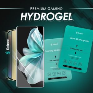 SOLEED - Vivo Iqoo Smartphone Series | Anti Gores Hydrogel Gaming - Not Tempered Glass V & Y & T & X