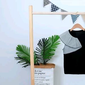 Setelan Anak Perempuan YUNA Tanpa Lengan Celana Pendek Polos Import