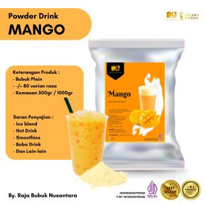 Bubuk Minuman Regular Rasa Mango Powder Drink Mangga