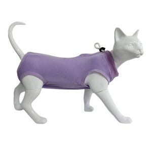Recovery Suit Cat Clothes Shirt Sterilization Prevent Licking After Surgery Pet Spay Clothing Pet Vests Soft&Fitted