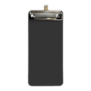 Nhỏ clipboard 10x2cm Bảng viết tài liệu clipboard với retactable móc treo cho văn phòng trường lớp học cafe