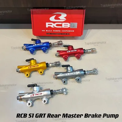 RCB S1 GRT Rear Master Brake Pump (Universal) Silver /Titanium /Blue /Gold /Red 100% Original