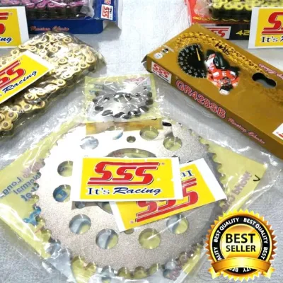 Gear set SSS Satria FU Lama dan Baru Termurah / FU Fi injeksi dan FU Karbu