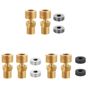 อะแดปเตอร์ก๊อกน้ำฝักบัวทองเหลืองปรับความยาวได้ฐานโค้งงอยืดหดได้ฐานยืดหดได้ฐานฝักบัวอาบน้ำที่ทนทาน