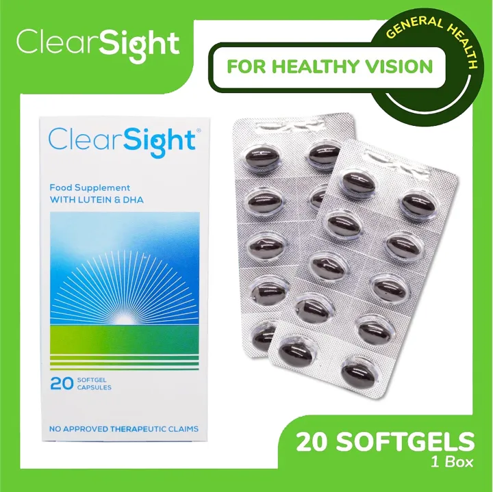 ClearSight%20Lutein%20Eye%20Supplement%20For%20Clear%20Sight%20Eyesight%20-%201%20Box%20(20%20Softgels)%20-%20Image%202