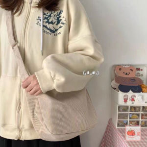 ARCTIC HUNTER กระเป๋าสะพาย กระเป๋าสะพายผญ กระเป๋าสะพายผู้หญิง กระเป๋าแฟชั่น กระเป๋าสะพายผญ กระเป๋าผ้าสะพายข้าง กระเป๋าสะพายข้างผู้หญิง กระเป๋าลูกฟูก กระเป๋าผ้า ผ้าลูกฟูก