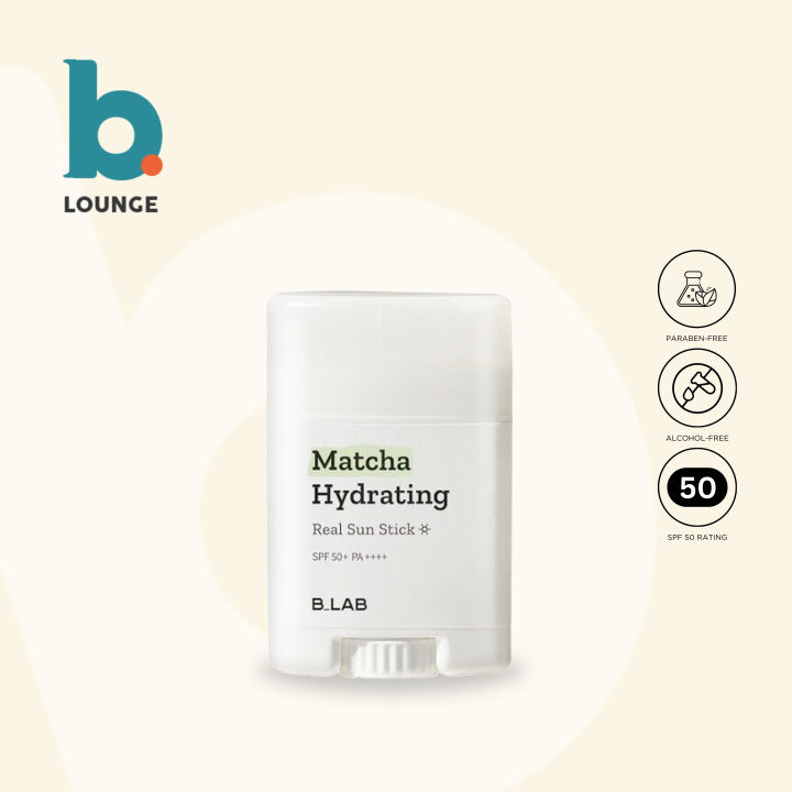 B.LAB Matcha Hydrating Real Sun Stick SPF50+ PA ++++ 21g [Sunscreen ...