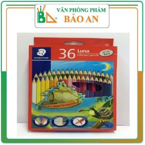 Bút chì màu 36 màu Staedtler Luna 136 C36 - Văn phòng phẩm Bảo An
