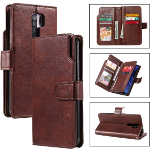 Leather Flip Wallet Case For Samsung Galaxy S23 S22 S21 S20 FE Lite S10 S9 S8 S7 Note 20 8 9 10 Ultra Plus Edge Phone Cover