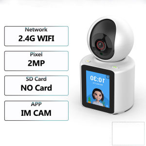 🇹🇭🚚พร้อมส่ง🚚กล้องวิดีโอคอลอัจฉริยะพร้อมหน้าจอ IPS 1080P 2.8 นิ้ว พร้อมระบบ Wi-Fi กล้องเฝ้าดูเด็กในร่ม กล้อง PTZ ไร้สายพร้อมระบบมองเห็นกลางคืนอัจฉริยะ