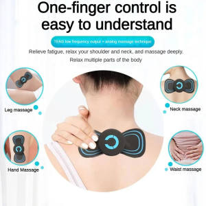 Cervical Massager 6 Modes Portable Neck Massager Relaxation Electric Muscle Massager Pain Relief Back Massager Electromagnetic Wave Body Massager