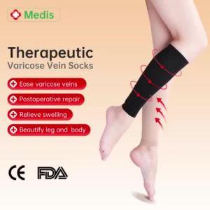 Graduated Pressure Compression Stockings Leg Support for Nurses Women & Long Hour Standing Maintain Leg Comfort & Reduce Tiredness