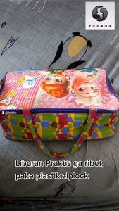 Paket Plastik Klip Baju & Perlengkapan Traveling