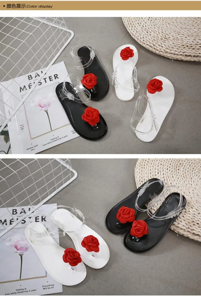 MANXIXI Brand Roman Bohemian Style Fashion Jelly Flat Sandals Toe