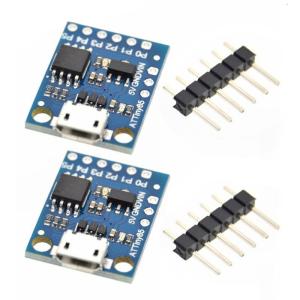 คู่ของคณะกรรมการพัฒนา USB Digispark Kickstarter สำหรับนักการศึกษาในการศึกษาโปรแกรม