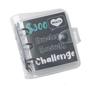 Paper Money Collection Album 25 Pockets Money Holder Collection Holder 3 Rings PVC Binder Covers Budget Planner