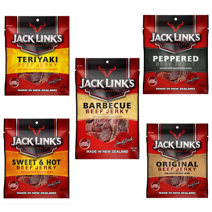 Jack Link's [ Original / Teriyaki / Barbecue / Peppered / Sweet & Hot