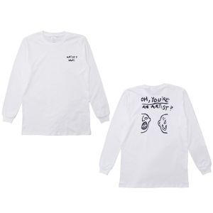 WHSTL. Longsleeve T-shirt Artist - White