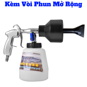 Bình Xịt Tạo Bọt Tuyết Gắn Máy Nén Khí Tặng Vòi