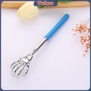 Talao Telescopic Metal Back Scratcher Adjustable Portable Back Itching Claw Scratcher Hand Massager 1Pc