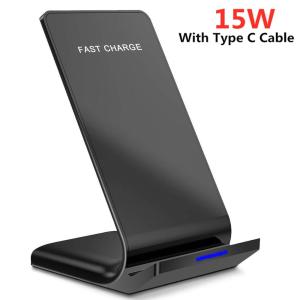 30W Wireless Charger Stand For 14 13 12 11 Pro XS Max XR 8 Samsung S22 S21 S20 Fast Charging Dock Station Phone Holder