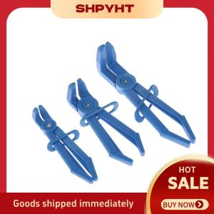 SHPYHT✨ 3Pcs Set Elbow Hose Tube Clamp Pliers Tool Brake Fuel Water Line Clamp Pliers For Car Repair Hose Clamp Removal Hand Tool