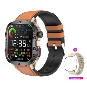 QX11 Smart Watch Blood Pressure Oxygen Monitoring Smartwatch For Men Women Bluetooth Call Breathing Exercise 3ATM Waterproof Bracelet