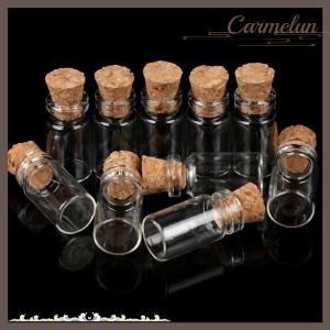 [Carmelun] 10Pcs 1:12 Dollhouse Miniature Bottle Jars Food Storage Kitchen Accessorie