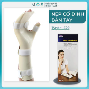 Nẹp bàn tay Tynor E29 cố định khớp bàn tay cổ tay tách biệt các ngón tay bị bỏng gãy tay