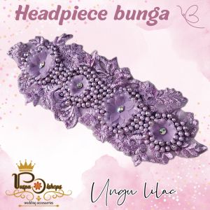 headpiece mutiara bunga headpiece hijab pengantin