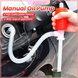 Jozoo Manual Oil Pump Syphon Tube Hand Fuel Pump Plastic Oil Suction Pipe