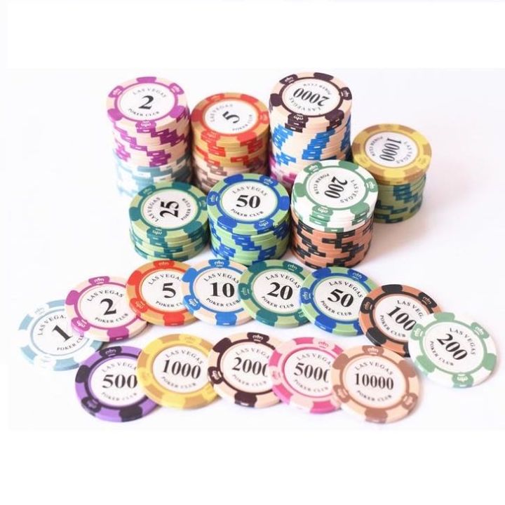 [SG Seller] Las Vegas Poker Chips / Mahjong Chips / 14g Clay High ...