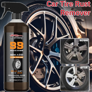 Car Tire Rust Remover Iron Rust Spot Oil Stains Brake Dust Remover Cleaning Stains Rust Remover轮毂除铁剂