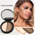 FOCALLURE Highlighter & Contour Powder Palette 3 Warnas. 