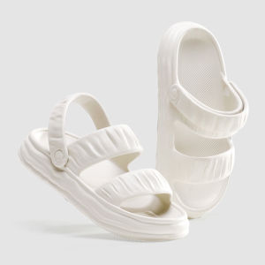 HH Sandal jelly Kode 6677 wanita import terbaru Sandal santai murah untuk wanita Soft Slipper Anti Slip Elastic Empuk PVC sol tebal