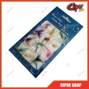 Bộ mồi giả câu cá - hình bướm - mồi giả
