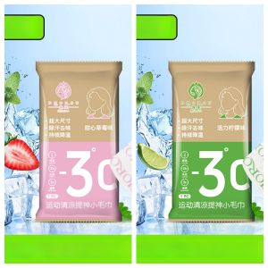 Outdoor Hiking Ice Towel Soft Wet Towel Quick Cooling Effect Soft and Comfortable Ideal Easy to Carry and Reusable