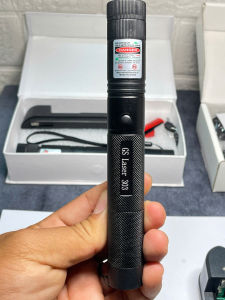Đèn Pin Laser 303  Định Vị Công Trình - Tia Laze Xanh  Chiếu Xa dành cho kỹ sư đi Phược