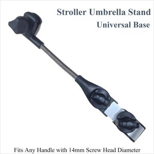 Eary Adjustable Umbrella Mount Stand Baby Stroller Accessory Umbrella Holder Foldable Umbrella UV Sun Protection Rainproof