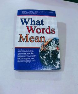 WHAT WORDS MEAN BY SMARTBOOKS PUBLISHING