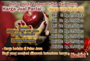 TUFFAH HENNA ART TERMURAH