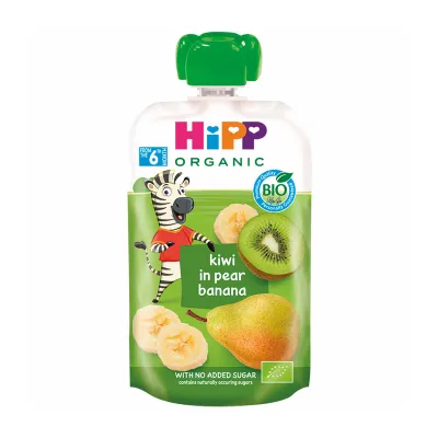 Hipp Organic Kiwi Pear Banana Pouch Gluten Free