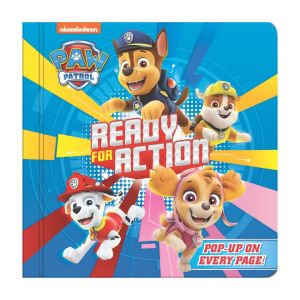Paw Patrol Ready For Action Pop-Up Book With Favourite Characters From Adventure Bay Suitable For Toddler