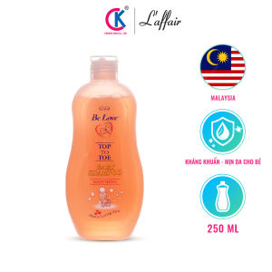 Tắm gội toàn thân cho bé L’affair Be Love chiết xuất thảo mộc dầu Jojoba vitamin B5 dịu nhẹ nuôi dưỡng da bé 250ml