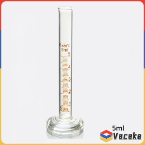 Glass Measuring Cylinder 5ml/10ml/25ml/50ml/100ml Laboratory Measure Tube