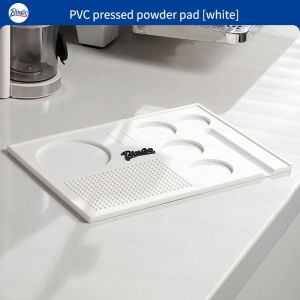 BINCOO Coffee Tamper Set Multi-functional Coffee Press Mat Coffee Counter Storage Mat Coffee Press Hammer Powder Cloth Coffee Bucket Set Coffee Utensils 51MM/58MM